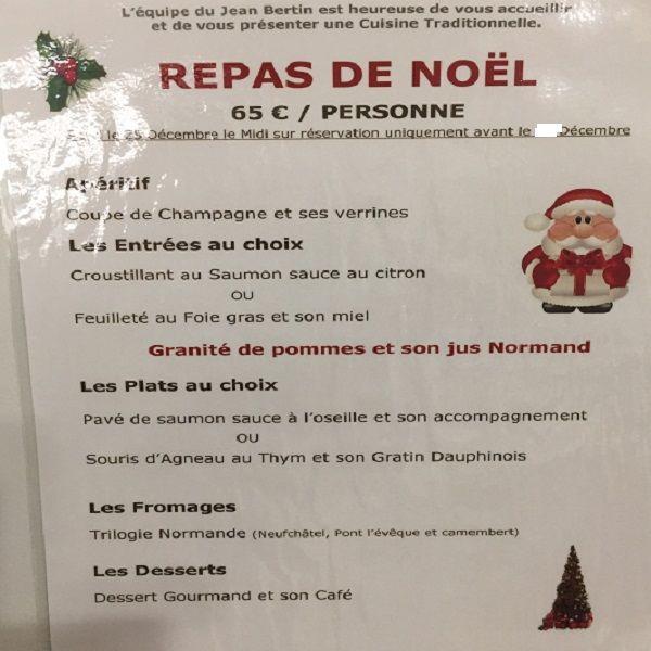 Le Jean Bertin - Menu Image 3